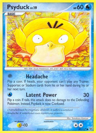 Psyduck (87/127) [Platinum: Base Set] Reverse Holofoil