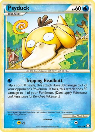 Psyduck (74/102) [HeartGold & SoulSilver: Triumphant] Reverse Holofoil
