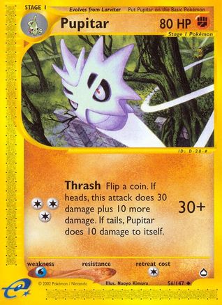 Pupitar (56/147) [Aquapolis] Reverse Holofoil