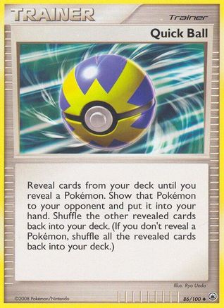 Quick Ball (86/100) [Diamond & Pearl: Majestic Dawn] Reverse Holofoil