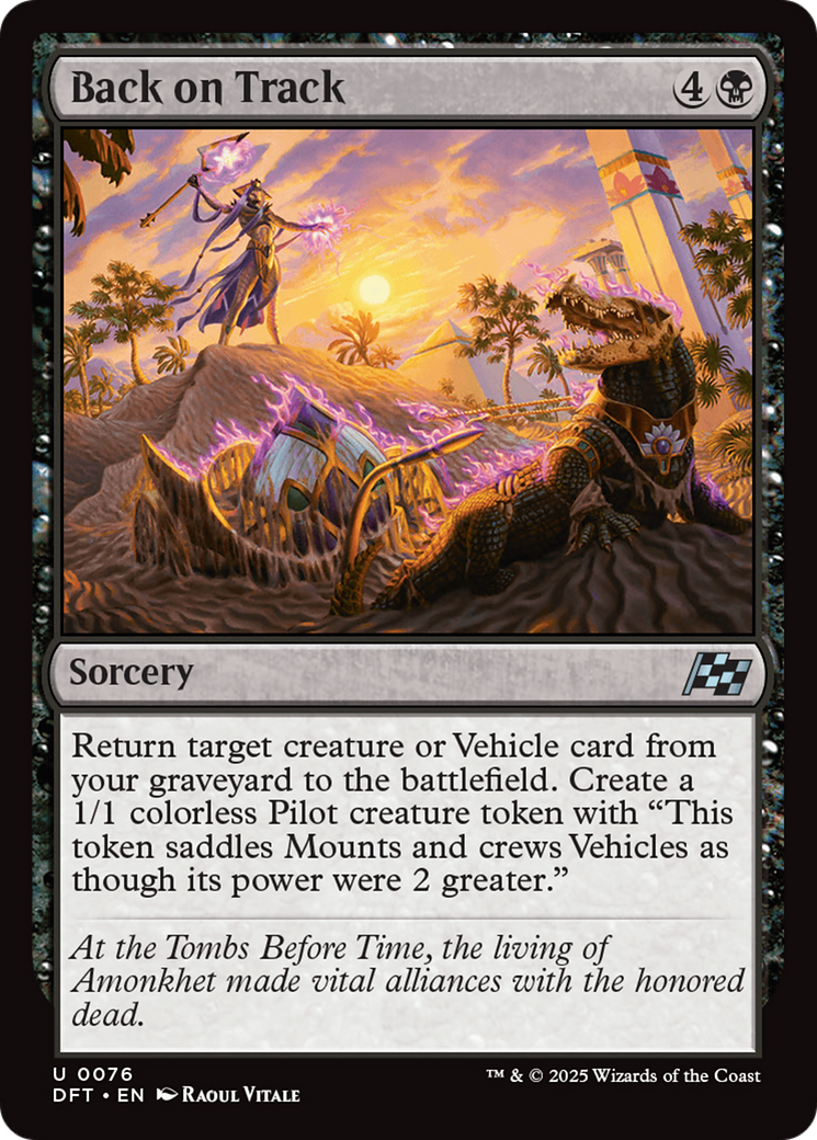 Back on Track [Aetherdrift] Foil