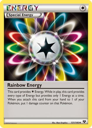 Rainbow Energy (131/146) [XY: Base Set] Reverse Holofoil