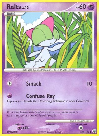 Ralts (102/132) [Diamond & Pearl: Secret Wonders] Reverse Holofoil