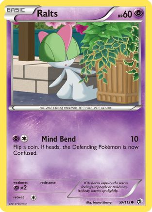 Ralts (59/113) [Black & White: Legendary Treasures] Reverse Holofoil