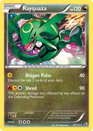 Rayquaza (93/113) [Black & White: Legendary Treasures] Reverse Holofoil