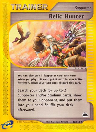 Relic Hunter (120/144) [Skyridge] Reverse Holofoil