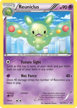Reuniclus (52/101) [Black & White: Noble Victories] Reverse Holofoil