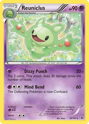 Reuniclus (53/101) [Black & White: Noble Victories] Reverse Holofoil