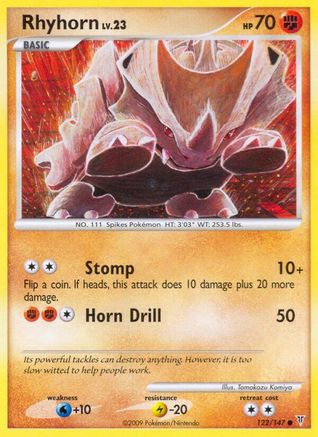 Rhyhorn (122/147) [Platinum: Supreme Victors] Reverse Holofoil