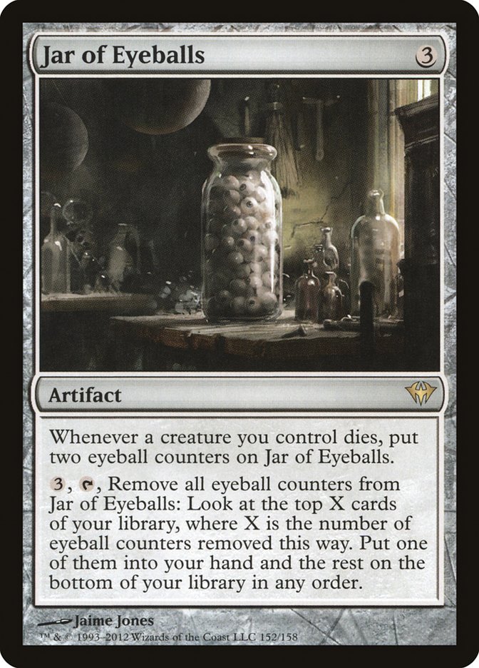 Jar of Eyeballs [Dark Ascension] Foil
