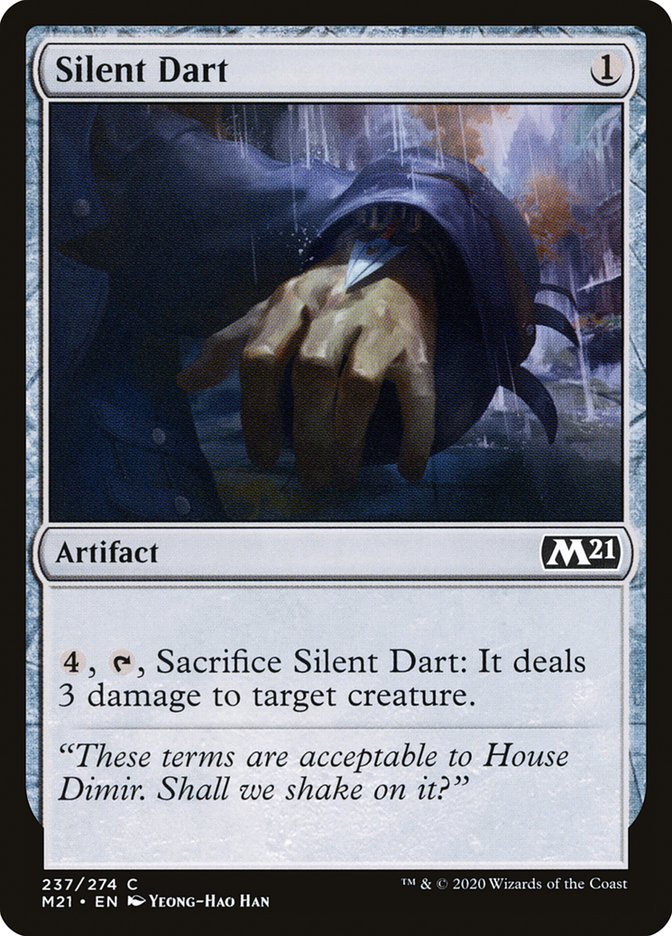 Silent Dart [Core Set 2021] Foil