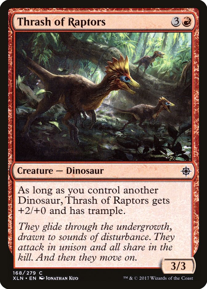 Thrash of Raptors [Ixalan] Foil