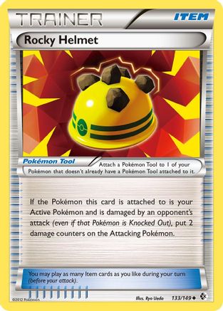 Rocky Helmet (133/149) [Black & White: Boundaries Crossed] Reverse Holofoil
