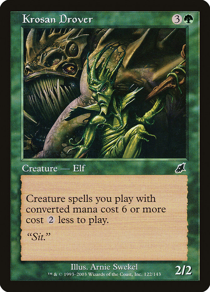 Krosan Drover [Scourge] Foil