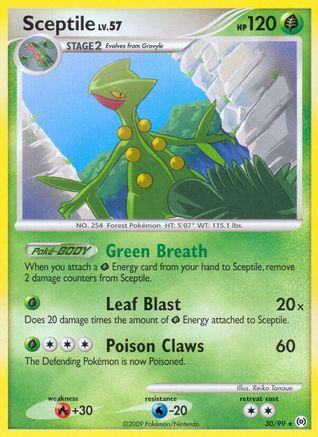 Sceptile (30/99) [Platinum: Arceus] Reverse Holofoil