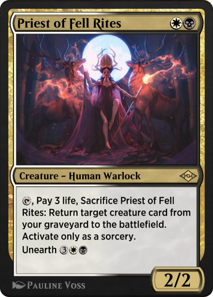 Priest of Fell Rites  [Jumpstart: Historic Horizons]