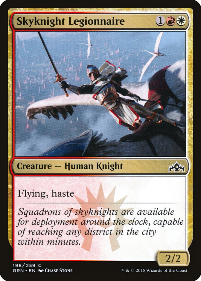 Skyknight Legionnaire [Guilds of Ravnica] Foil