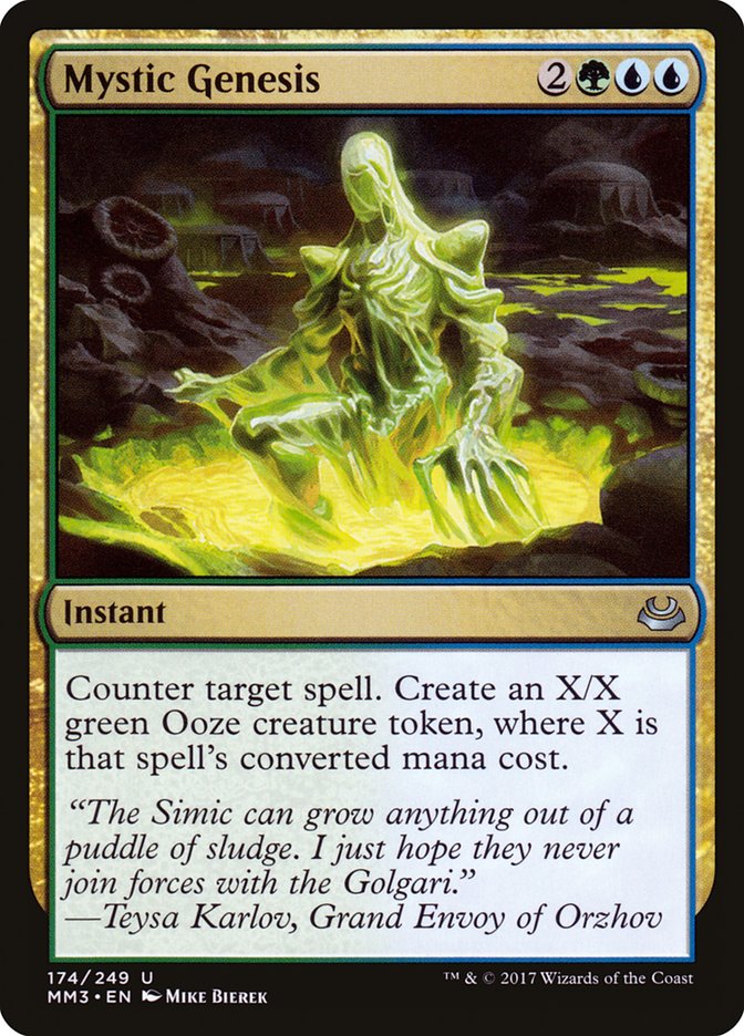 Mystic Genesis [Modern Masters 2017] Foil