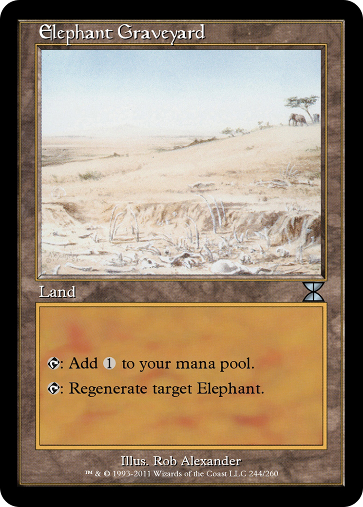 Elephant Graveyard  [Masters Edition IV] Foil