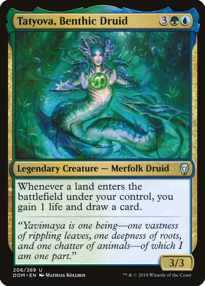 Tatyova, Benthic Druid [Dominaria] Foil