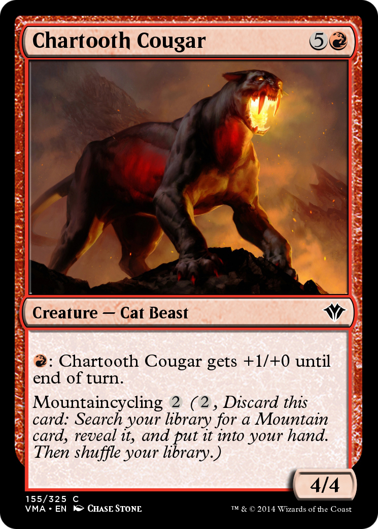Chartooth Cougar  [Vintage Masters]