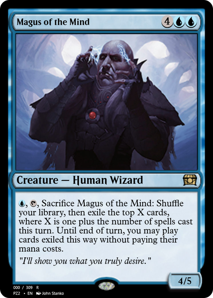 Magus of the Mind  [Treasure Chest] Foil
