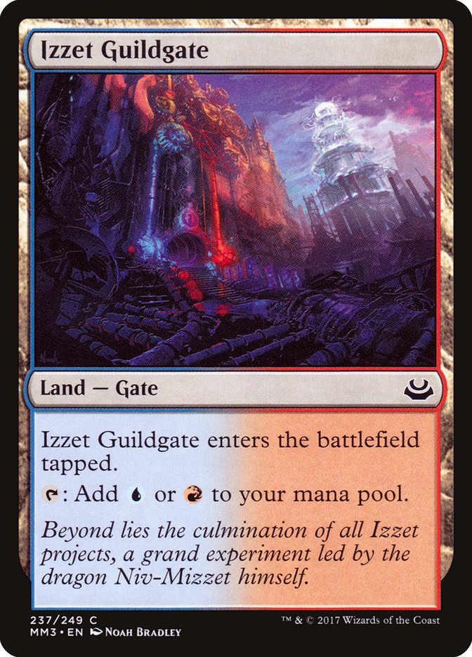 Izzet Guildgate [Modern Masters 2017] Foil