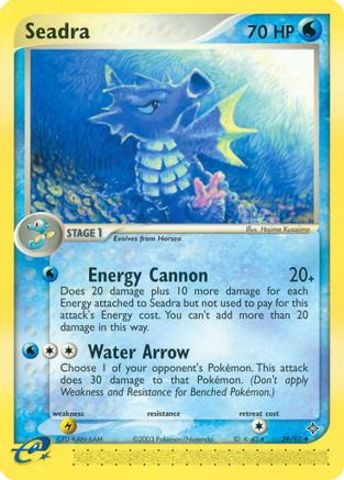 Seadra (39/97) [EX: Dragon] Reverse Holofoil