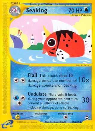 Seaking (59/147) [Aquapolis] Reverse Holofoil