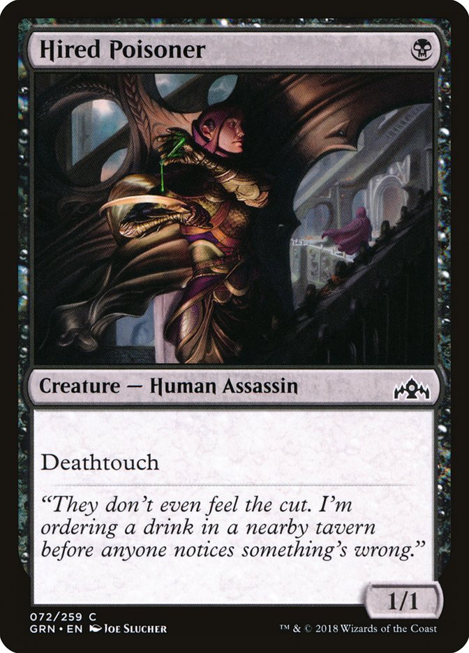 Hired Poisoner [Guilds of Ravnica] Foil