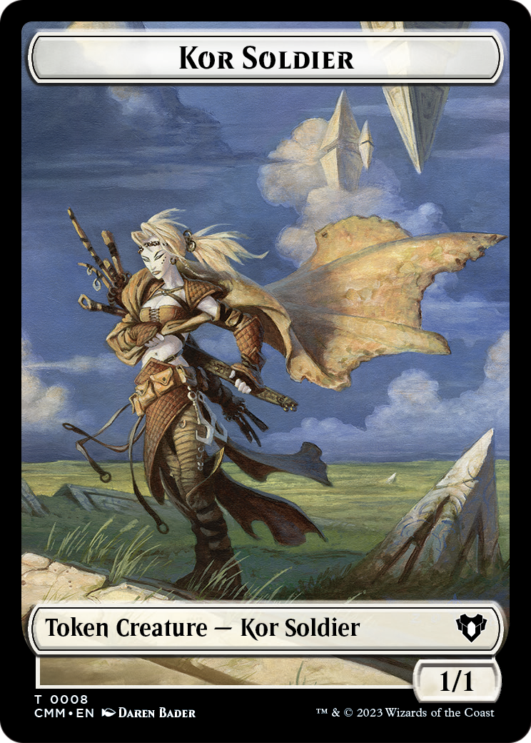 Kor Soldier  [Commander Masters Tokens]