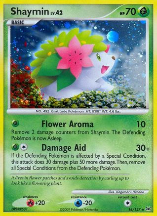 Shaymin (14/127) [Platinum: Base Set] Reverse Holofoil