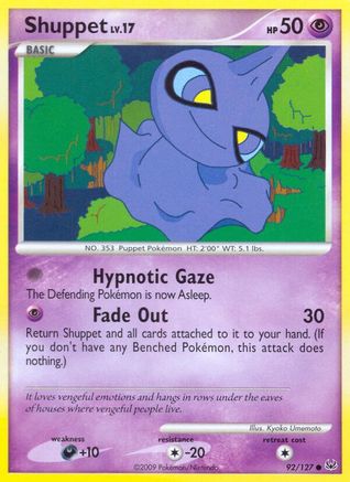Shuppet (92/127) [Platinum: Base Set] Reverse Holofoil