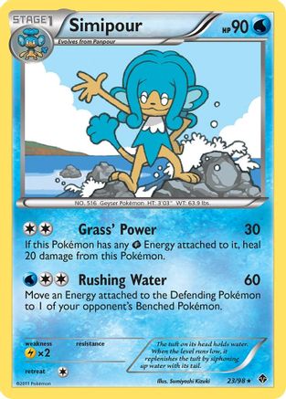 Simipour (23/98) [Black & White: Emerging Powers] Reverse Holofoil