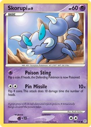 Skorupi (99/130) [Diamond & Pearl: Base Set] Reverse Holofoil