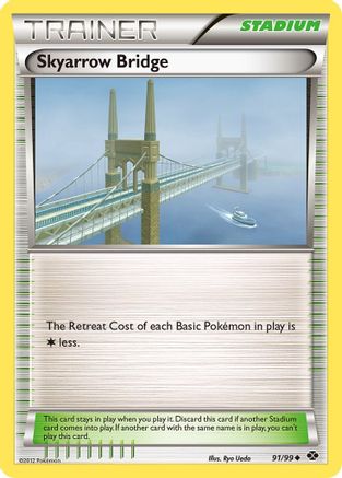 Skyarrow Bridge (91/99) [Black & White: Next Destinies] Reverse Holofoil