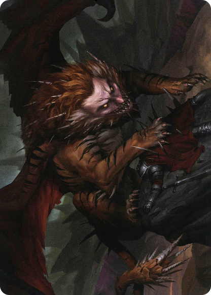 Manticore // Manticore  [Adventures in the Forgotten Realms Art Series] (Borderless)