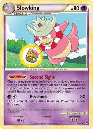 Slowking (32/95) [HeartGold & SoulSilver: Call of Legends] Reverse Holofoil