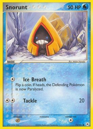 Snorunt (73/101) [EX: Hidden Legends] Reverse Holofoil