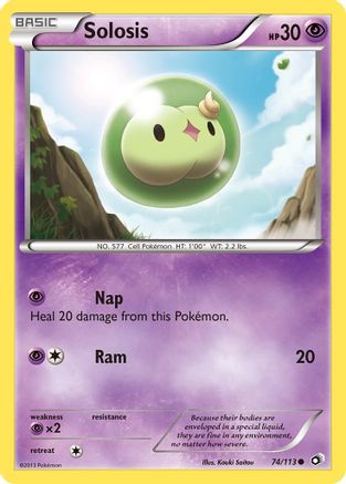Solosis (74/113) [Black & White: Legendary Treasures] Reverse Holofoil