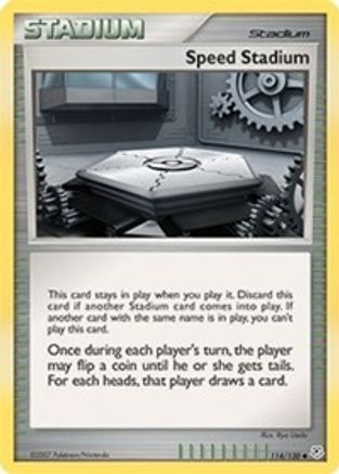 Speed Stadium (114/130) [Diamond & Pearl: Base Set] Reverse Holofoil