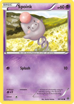Spoink (49/146) [XY: Base Set] Reverse Holofoil