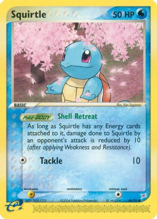 Squirtle (46/95) [EX: Team Magma vs Team Aqua] Reverse Holofoil