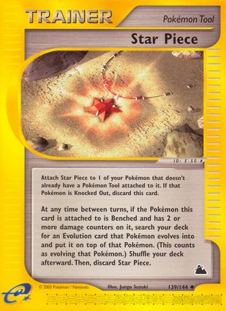 Star Piece (139/144) [Skyridge] Reverse Holofoil