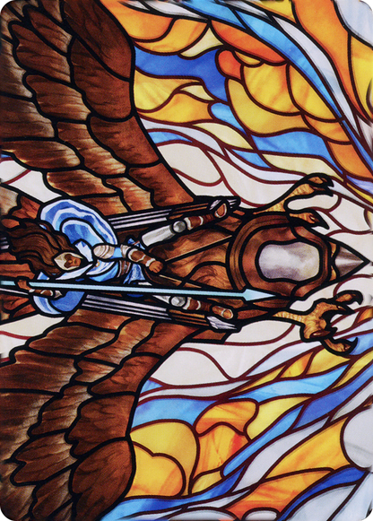 Tura Kennerüd, Skyknight // Tura Kennerüd, Skyknight  [Dominaria United Art Series] (Borderless) Foil