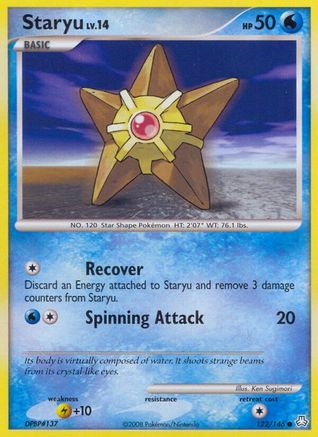 Staryu (122/146) [Diamond & Pearl: Legends Awakened] Reverse Holofoil