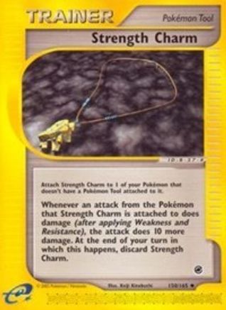 Strength Charm (150/165) [Expedition: Base Set] Reverse Holofoil