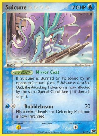 Suicune (4/17) [POP Series 2] Holofoil