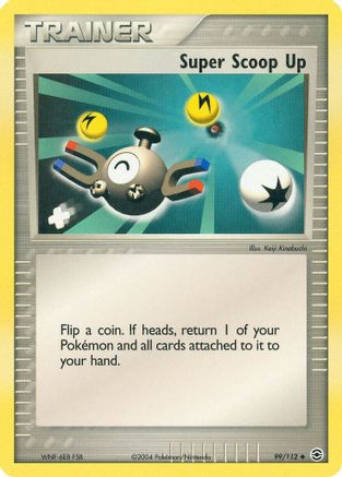 Super Scoop Up (99/112) [EX: FireRed & LeafGreen] Reverse Holofoil