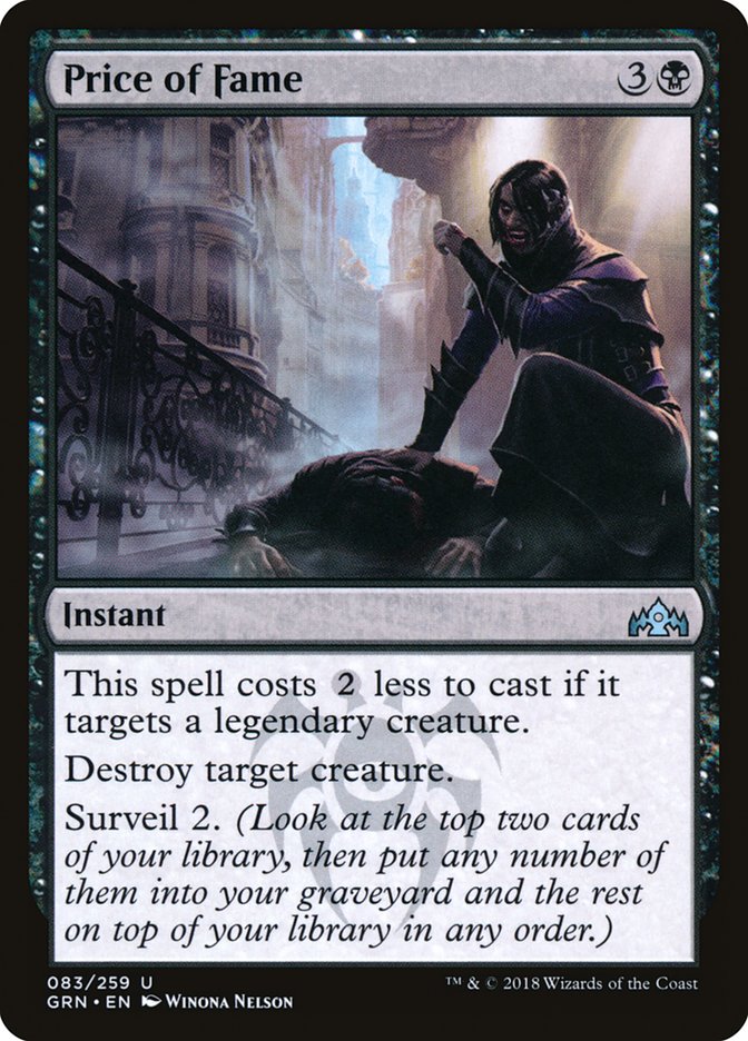 Price of Fame [Guilds of Ravnica] Foil